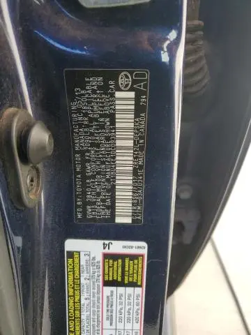 2013 TOYOTA COROLLA BASE  