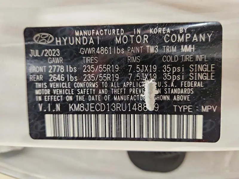 2024 HYUNDAI TUCSON LIMITED  