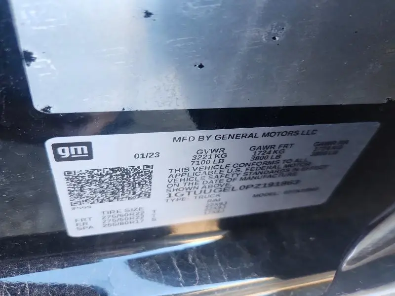 2023 GMC SIERRA K1500 DENALI  