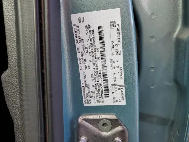 2013 FORD ESCAPE SEL  