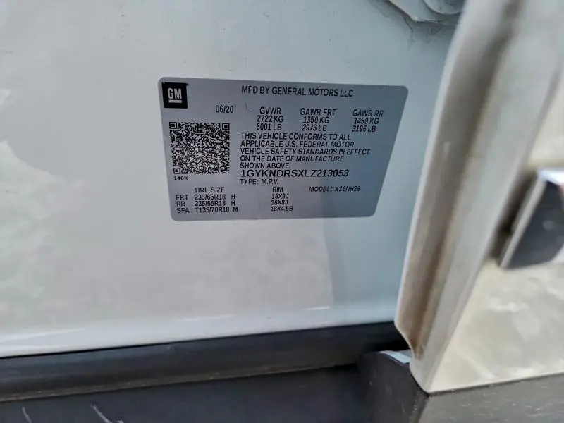 2020 CADILLAC XT5 PREMIUM LUXURY  