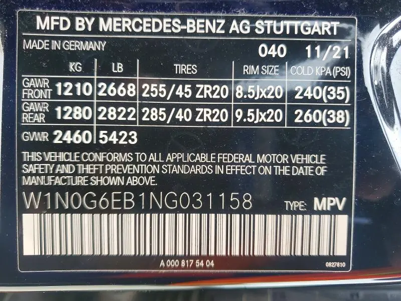 2022 MERCEDES-BENZ GLC 43 4MATIC AMG  