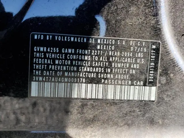 2016 VOLKSWAGEN GTI S/SE