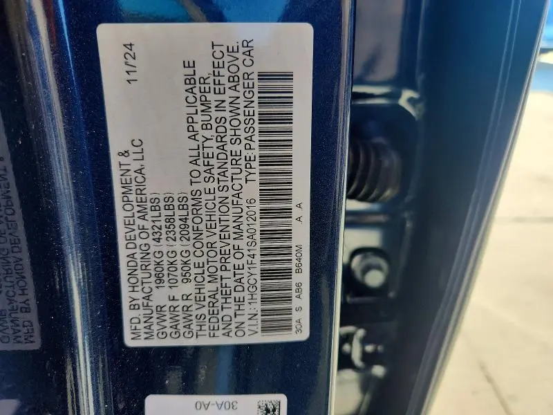 2025 HONDA ACCORD SE  