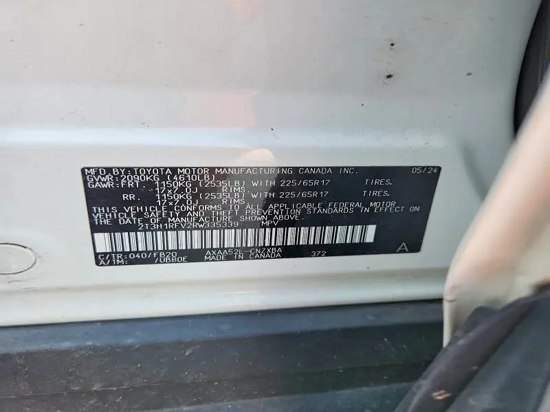 2024 TOYOTA RAV4 LE  