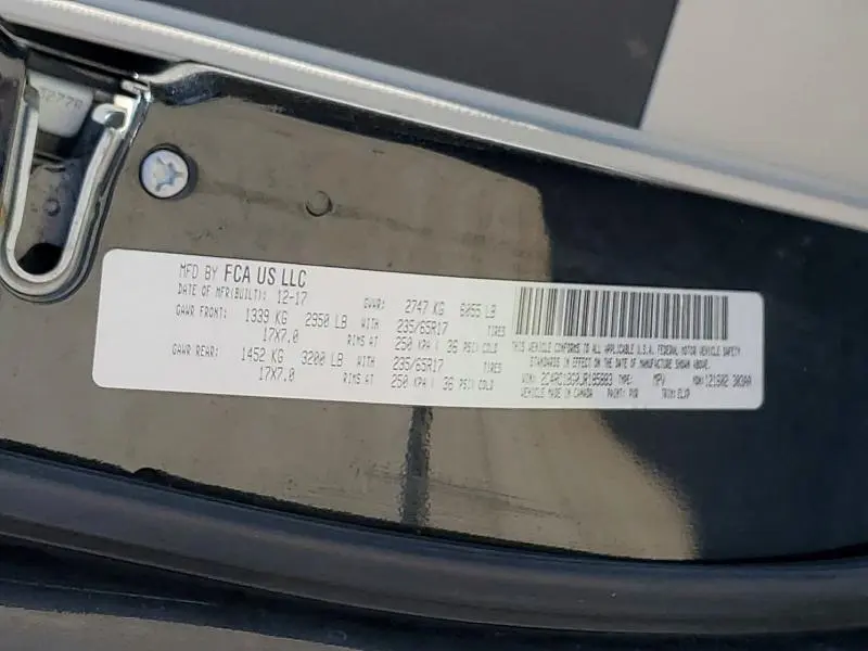 2018 CHRYSLER PACIFICA TOURING L  