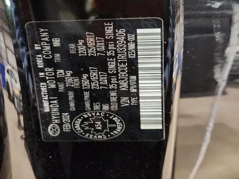 2024 HYUNDAI TUCSON SEL  