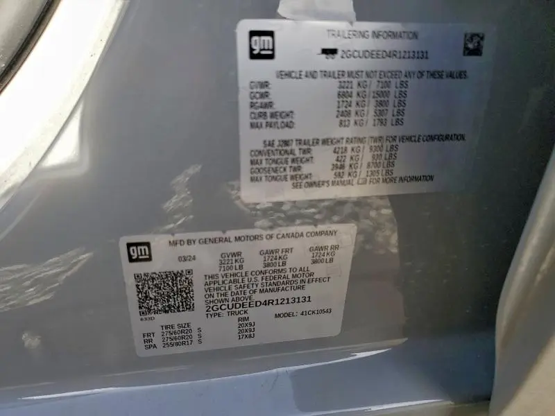 2024 CHEVROLET SILVERADO K1500 RST  