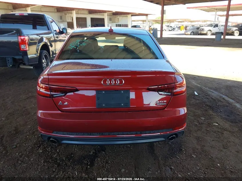 2018 AUDI A4 2.0T PREMIUM/2.0T TECH PREMIUM