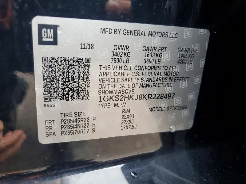 2019 GMC YUKON XL DENALI  