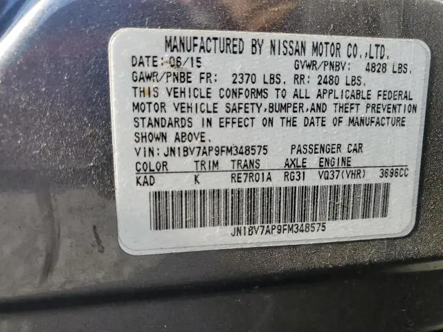 2015 INFINITI Q50 BASE  
