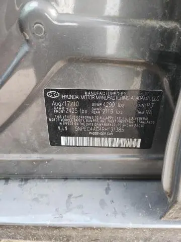 2011 HYUNDAI SONATA SE  