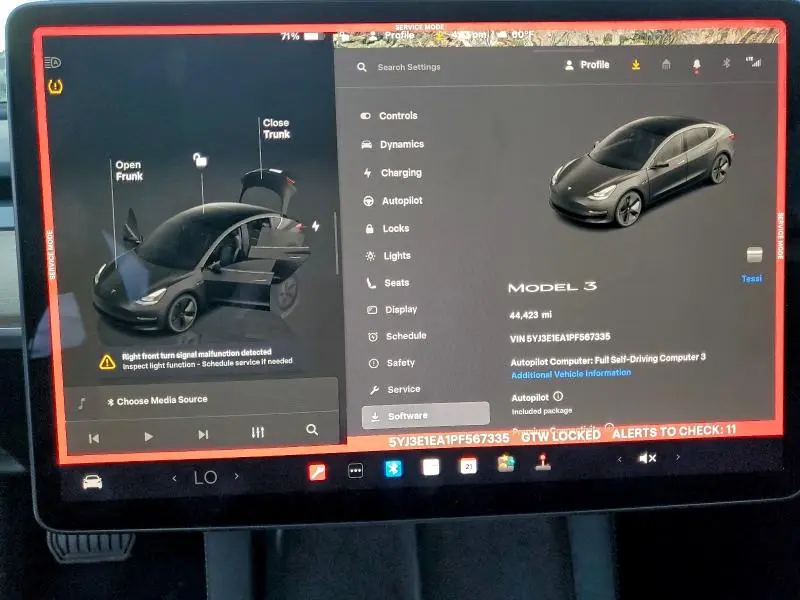 2023 TESLA MODEL 3   