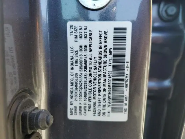 2021 HONDA CR-V EX  