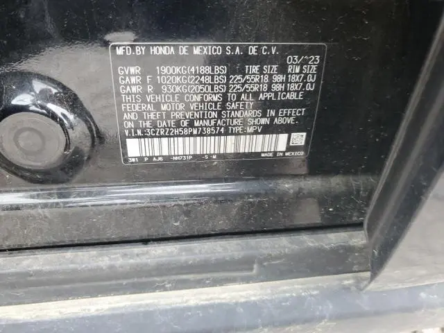 2023 HONDA HR-V SPORT  