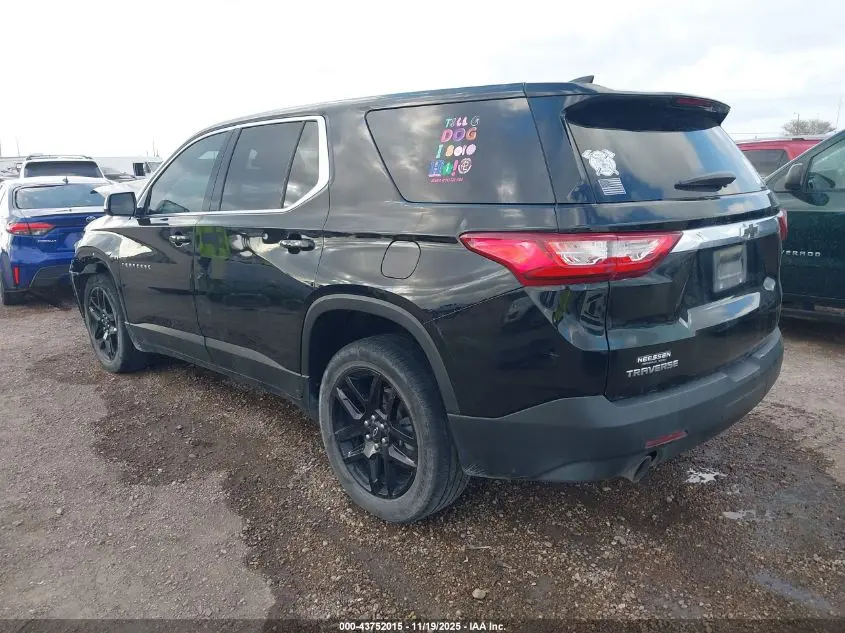 2020 CHEVROLET TRAVERSE FWD LS