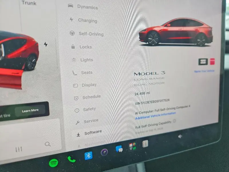 2025 TESLA MODEL 3   