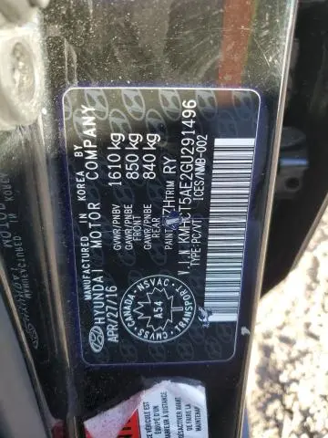 2016 HYUNDAI ACCENT SE  