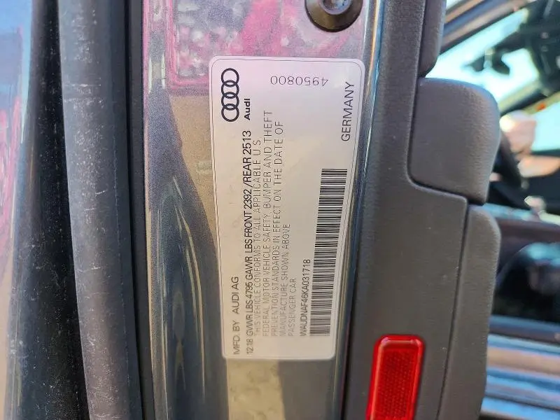 2019 AUDI A4 PREMIUM  
