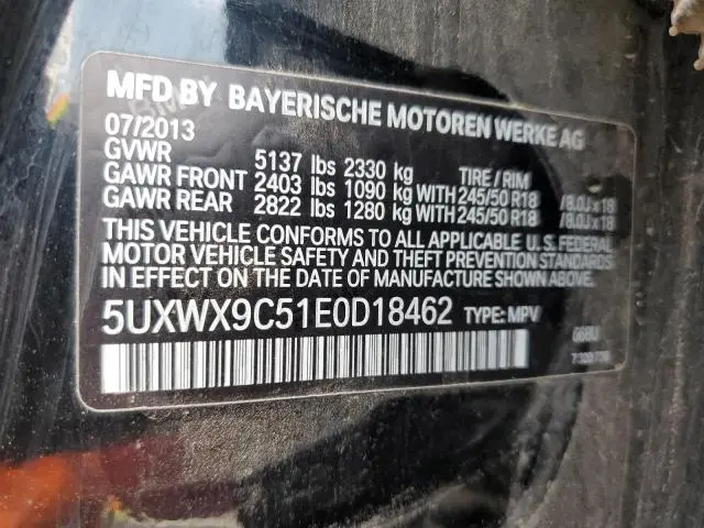 2014 BMW X3 XDRIVE28I  