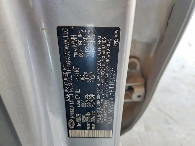 2023 HYUNDAI TUCSON SEL  