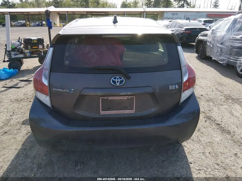 2015 TOYOTA PRIUS C THREE