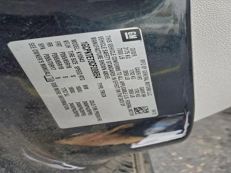 2012 CHEVROLET SILVERADO K1500 LTZ  