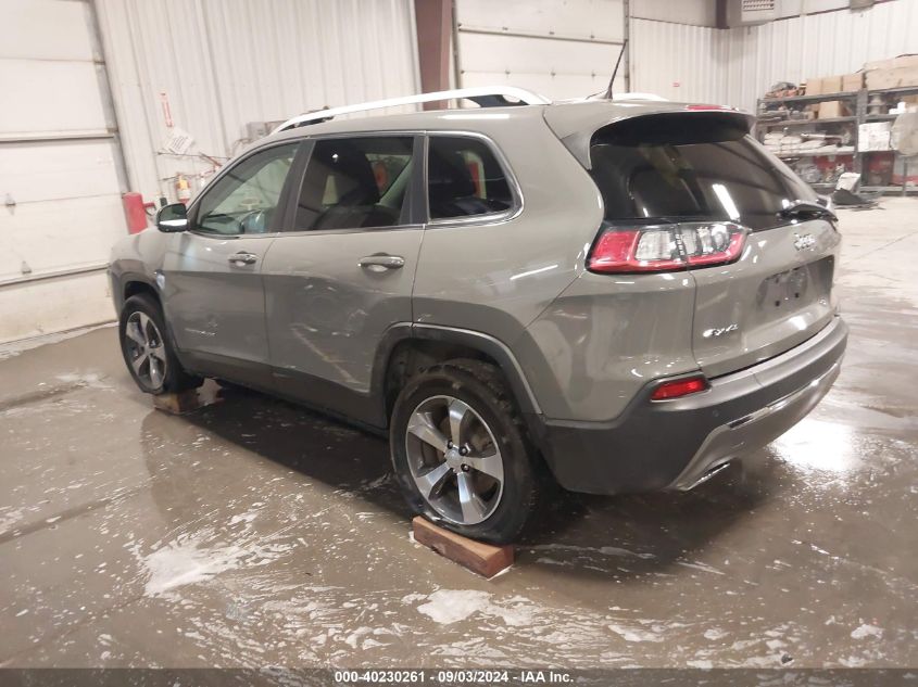 2019 JEEP CHEROKEE LIMITED 4X4