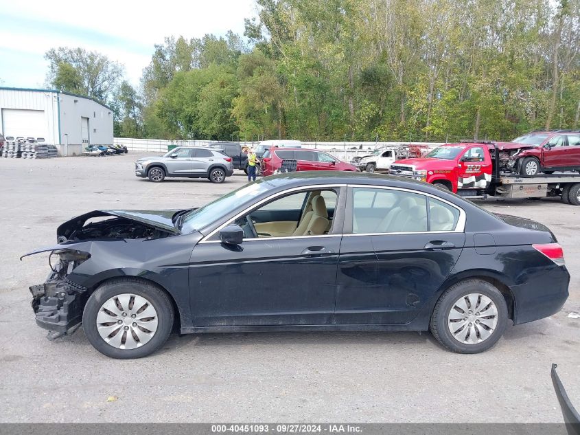 2012 HONDA ACCORD 2.4 LX