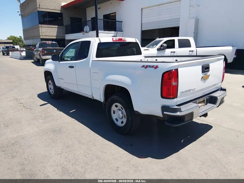 2017 CHEVROLET COLORADO 4WD WT