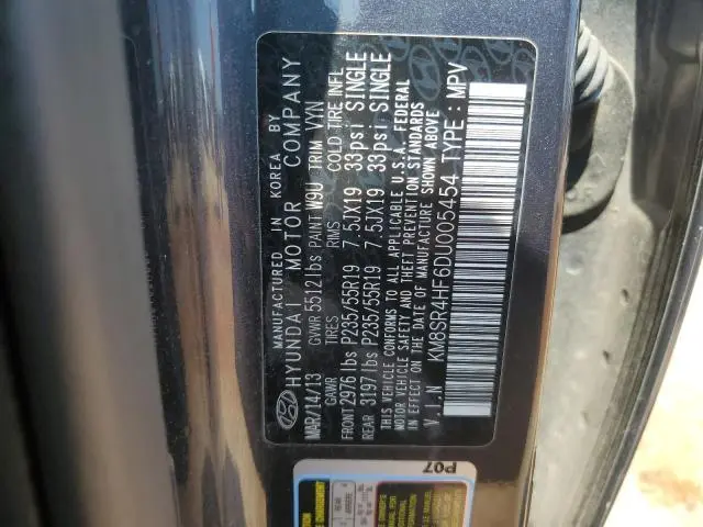 2013 HYUNDAI SANTA FE LIMITED  