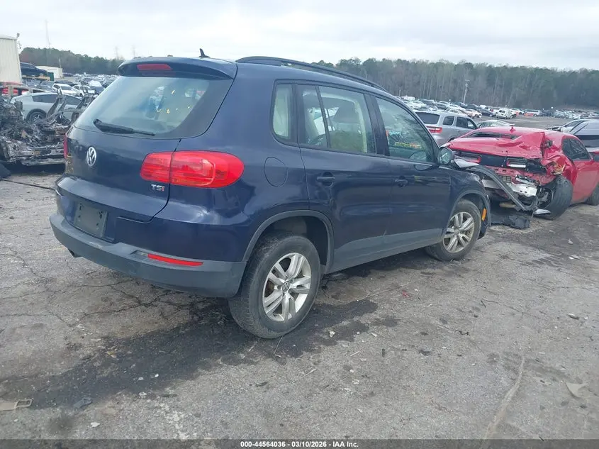 2016 VOLKSWAGEN TIGUAN S