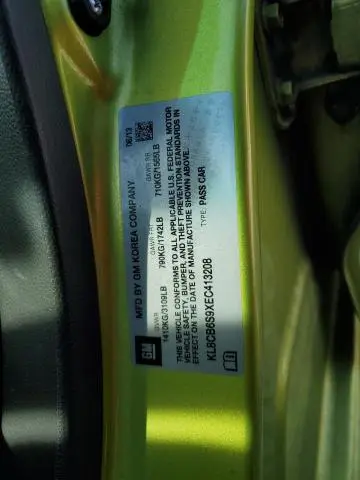 2014 CHEVROLET SPARK LS  