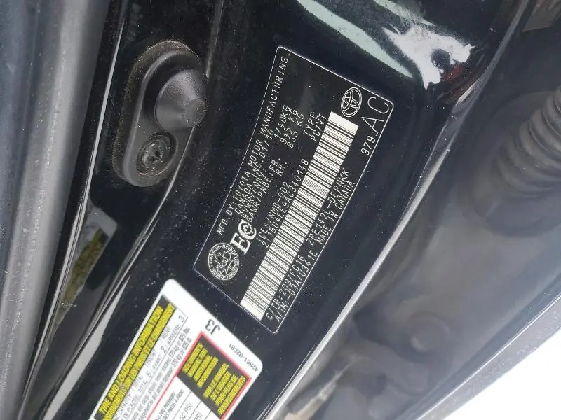 2010 TOYOTA COROLLA BASE  