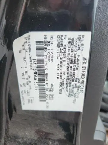 2010 FORD FOCUS   