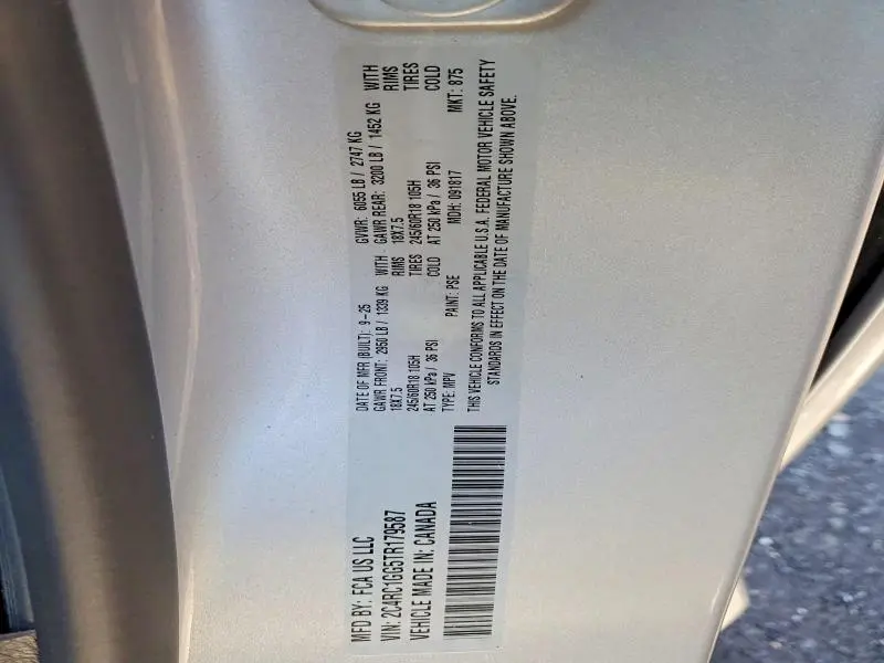 2026 CHRYSLER PACIFICA LIMITED  