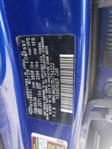 2024 HYUNDAI ELANTRA SEL  