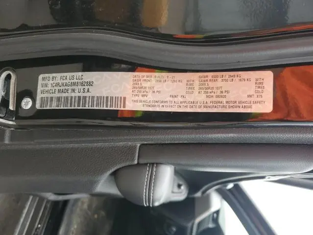 2021 JEEP GRAND CHEROKEE L LAREDO  