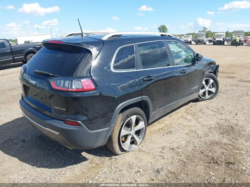 2019 JEEP CHEROKEE LIMITED 4X4