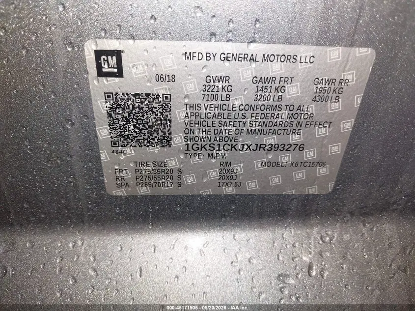 2018 GMC YUKON DENALI