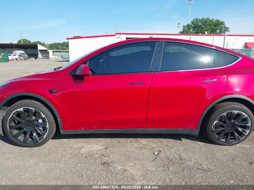 2021 TESLA MODEL Y LONG RANGE DUAL MOTOR ALL-WHEEL DRIVE