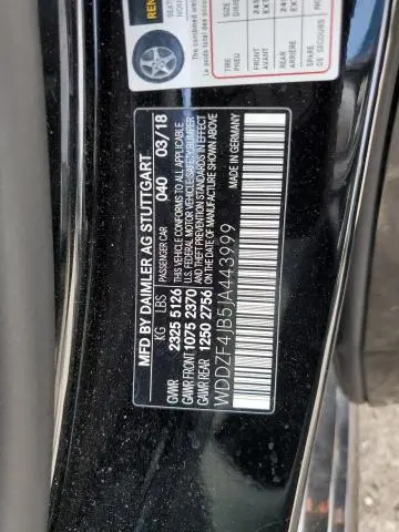 2018 MERCEDES-BENZ E 300  