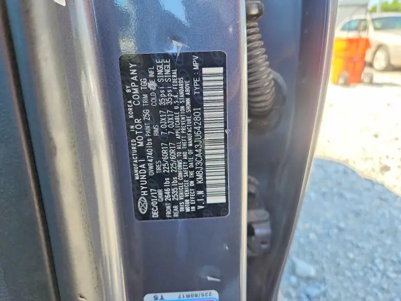 2018 HYUNDAI TUCSON SEL  