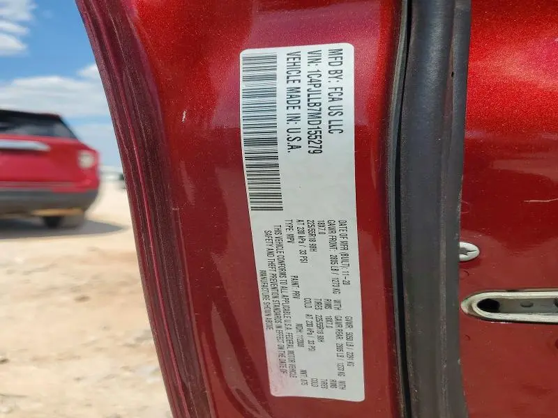 2021 JEEP CHEROKEE LATITUDE PLUS  