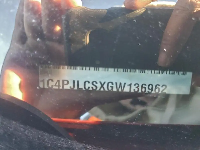 2016 JEEP CHEROKEE LATITUDE  