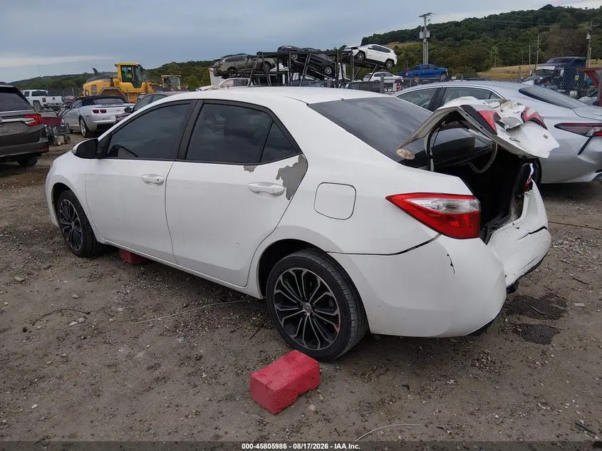 2014 TOYOTA COROLLA S PLUS