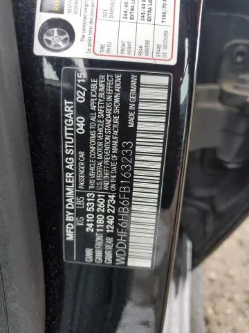 2015 MERCEDES-BENZ E 400 4MATIC  