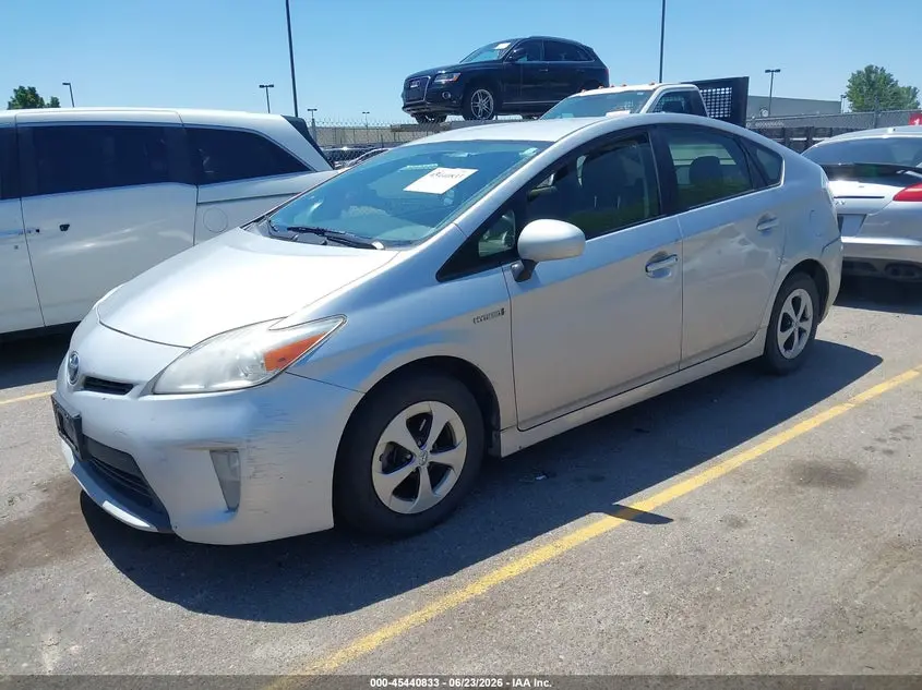 2012 TOYOTA PRIUS TWO