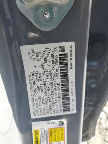 2025 HONDA CIVIC SPORT  