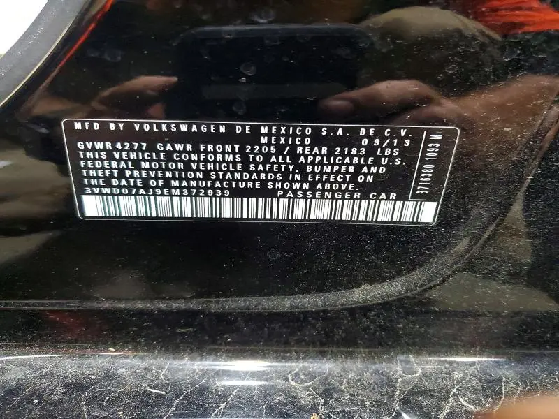 2014 VOLKSWAGEN JETTA SE  
